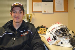 Flyers Skate Zone employee gets chance of a lifetime as the Chicago Blackhawks backup goalie for a day