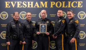 Evesham Township Police Department honored with overall first place finish for 2013 Police Law Enforcement Challenge