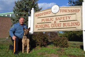 K9 Rio preparing to join the Medford Township Police force