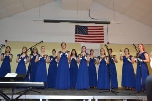 The Belles of Cherry Hill East perform “Do Your Hear What I Hear."