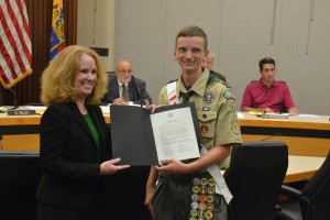 Mt. Laurel resident Bryan Bethke earns Eagle Scout by mapping trails at Mt. Laurel State Park