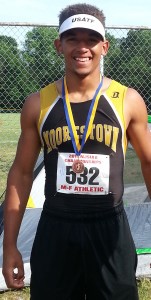 Moorestown High School boys track breaks records