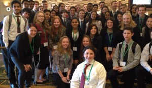 Cherokee High School DECA students compete in regional competition