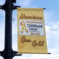 Harrison Township goes gold for childhood cancer awareness