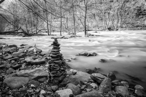 Lib Photo May Stone-Pile-along-6-Mile-Creek