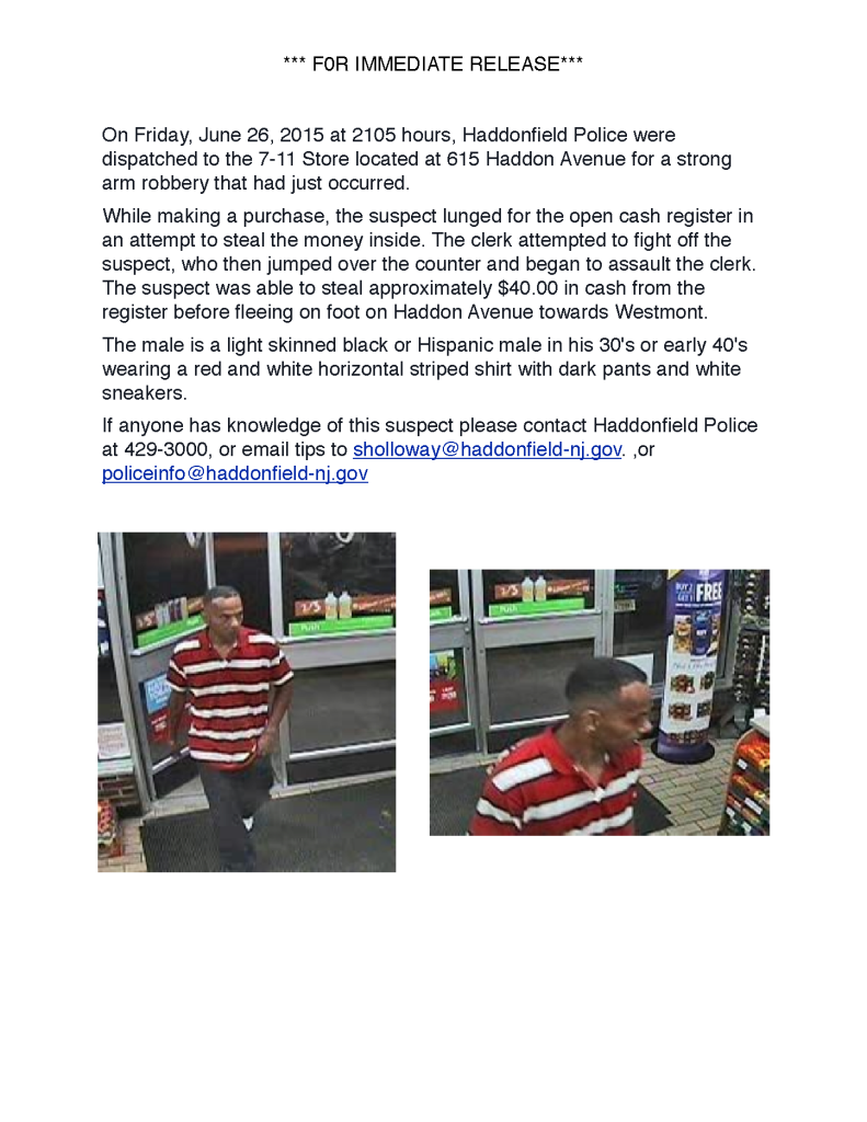 062015 Robbery  Press Release