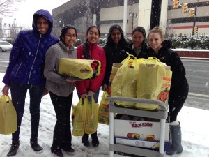 Lenape students serve meals at Ronald McDonald House in Camden