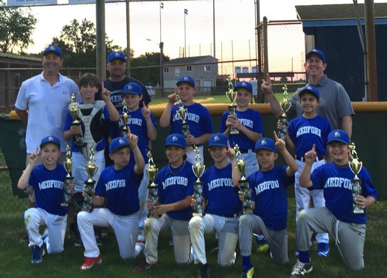 MYAA Baseball Crowns 2016 League Campions