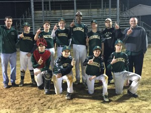 Fall baseball champions