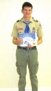 Boy Scout Ross Graham receives Eagle Scout for Haddonfield Historical Society garden