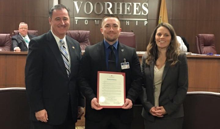 Voorhees police officer goes the extra mile to raise money for Cherry Hill resident