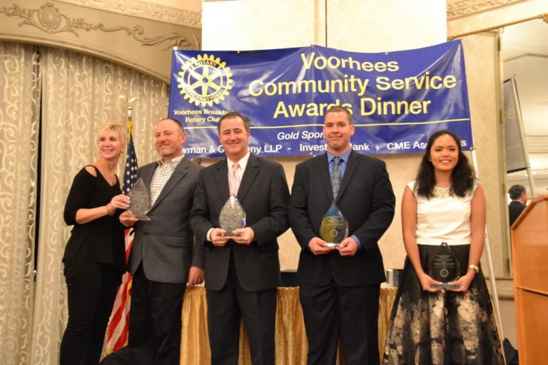 Local residents and business association honored at 2016 Voorhees Community Service Awards Ceremony