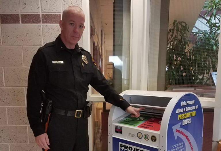 Evesham Police ‘Project Medicine’ box collects more than half ton of unwanted medications in 2016