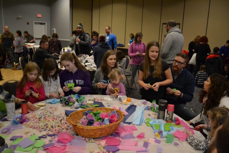 Volunteers join at Mt. Laurel’s Adath Emanu-El synagogue for Martin Luther King Jr. Day projects