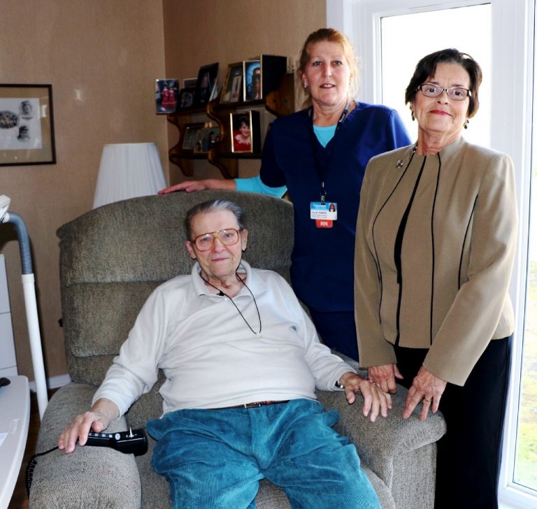 South Jersey Assemblywoman visits home health care patient