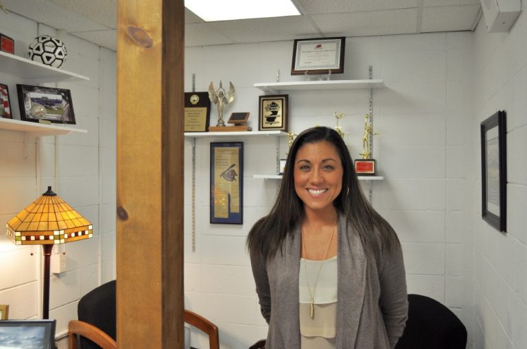 WTHS girls basketball coach Jennifer Natale receives her 200th career victory