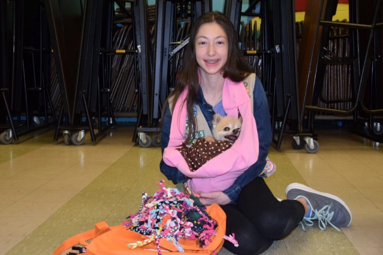 Cherry Hill Girl Scout lends a helping hand to local dog rescue