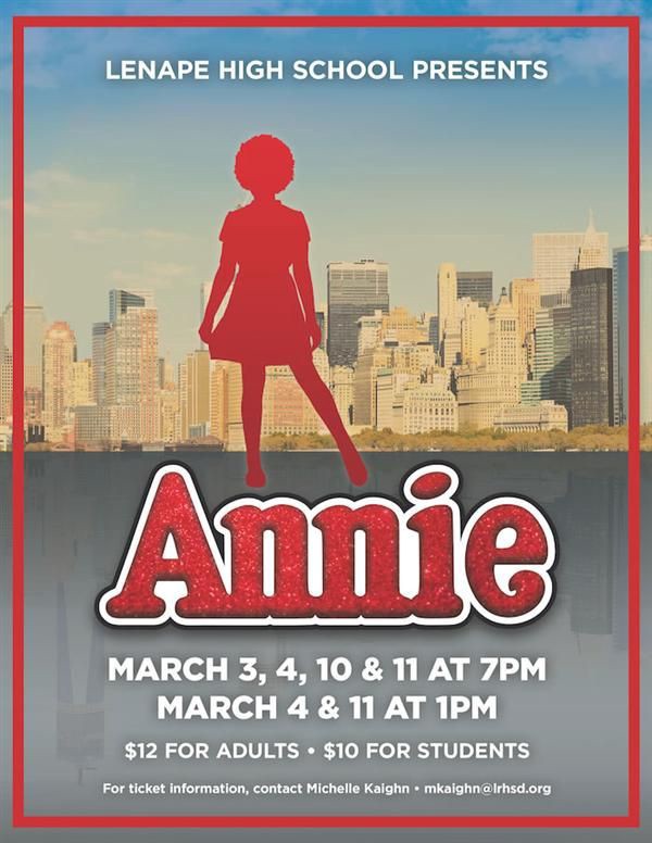 Do Something: Check out Lenape High School’s spring musical ‘Annie’ and more this weekend