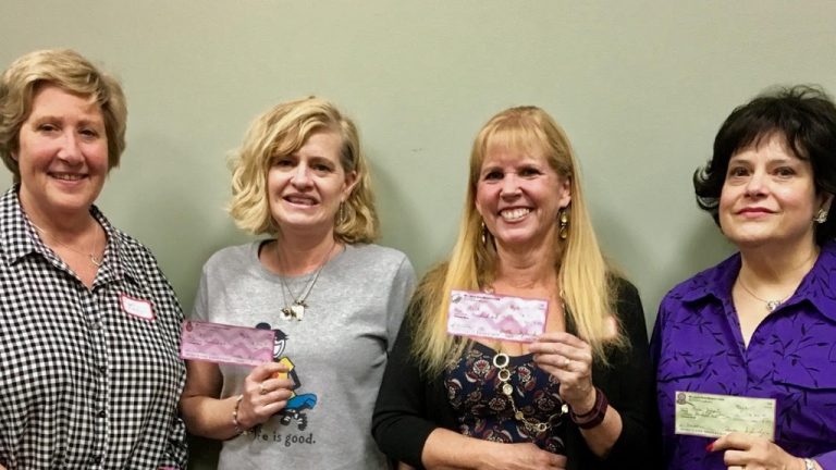 Mt. Laurel Area Women’s Club donates to three local charities