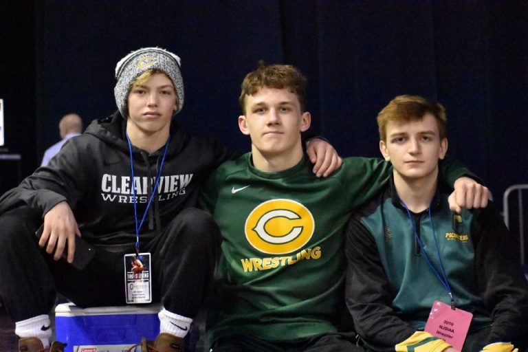 Senior wrestlers pass the torch to underclassman