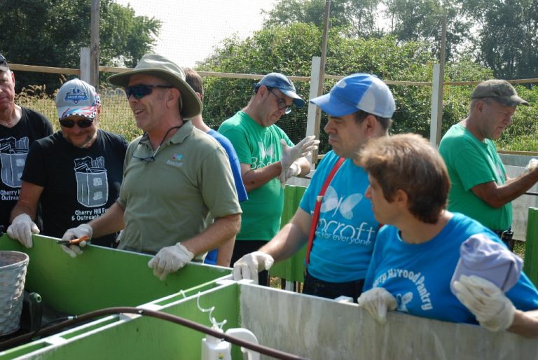 Team Tomatoes growing relationship with Cherry Hill Food Pantry