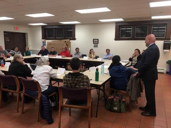 Republican Rep. Tom MacArthur makes surprise visit to meeting of Evesham Democrats