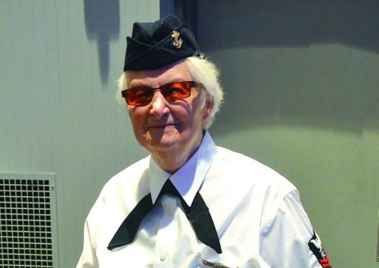 Palmyra veteran speaks to Haddonfield Middle School students about time in Naval Reserve WAVES