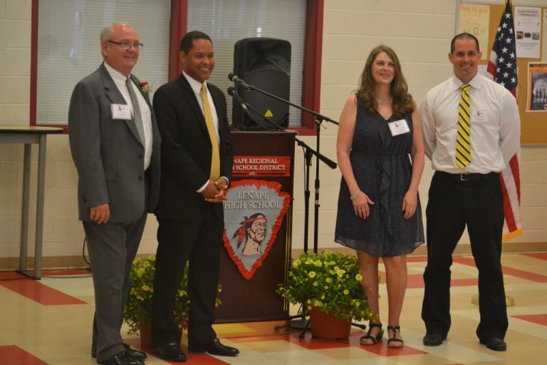 Lenape High School inducts four members into school’s Academic Hall of Fame