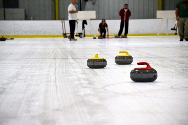 Local club brings curling to Camden County’s Winterfest