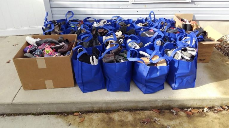 Harrison Township, Mantua resident collecting used shoes for those in need