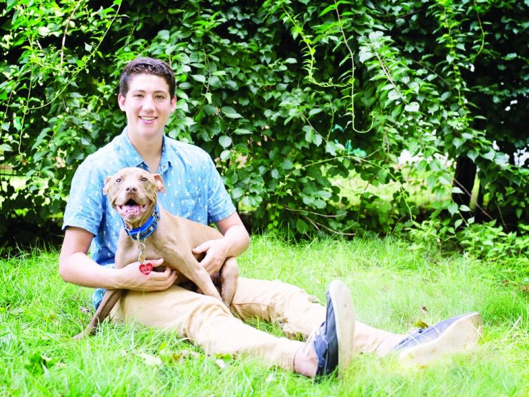 Haddonfield resident and furry companion will be featured in the Rescue Men’s Calendar