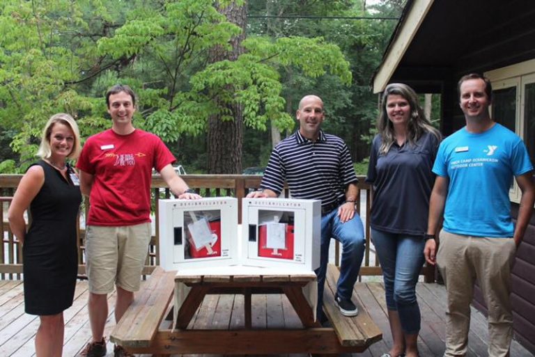 Life savers at YMCA Camp Ockanickon