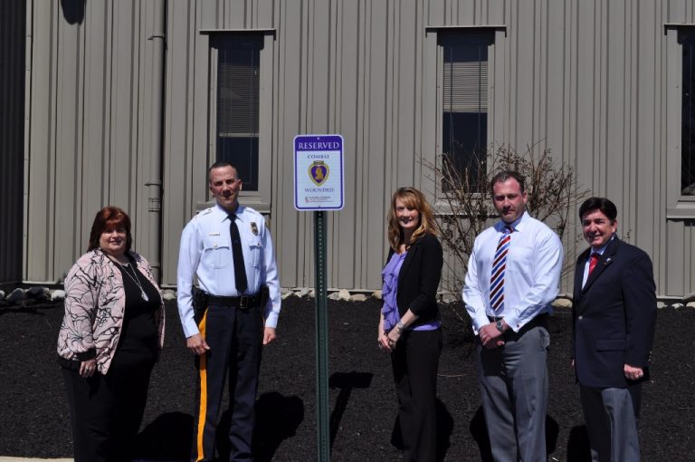 Veterans recognized, honored with reserved parking spots