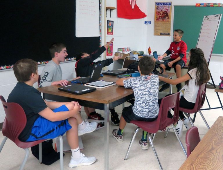 Students become teachers for a day on National Teach German Day