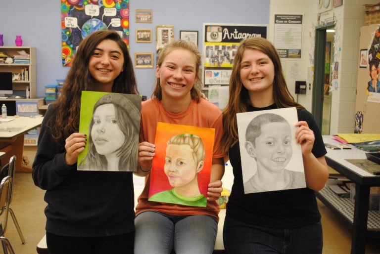 Seneca Art Department teams up with The Memory Project to support children across the world