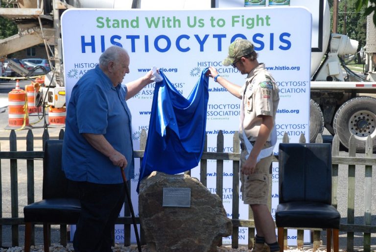 Disease survivor honors others with disease with special Tribute Garden