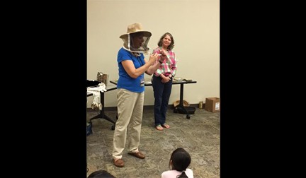 Library swarmed with information on bees