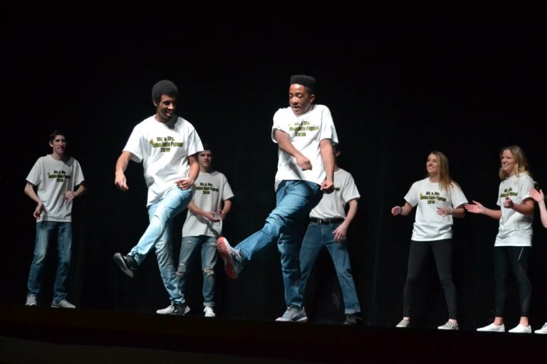 Mr. and Ms. Seneca were named at the Golden Eagle Pageant