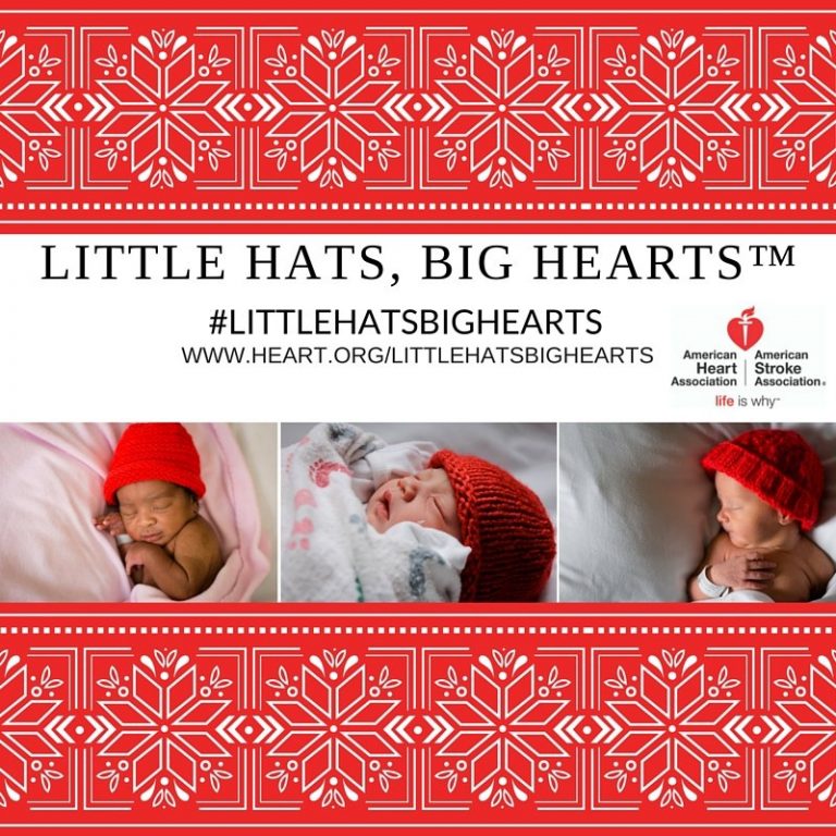 Celebrate American Heart Month through the The Little Hats, Big Hearts Initiative