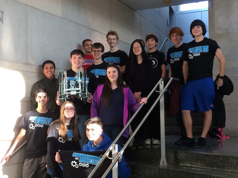 WTHS Engineering and Robotics Club competes in VEX Robotics competition