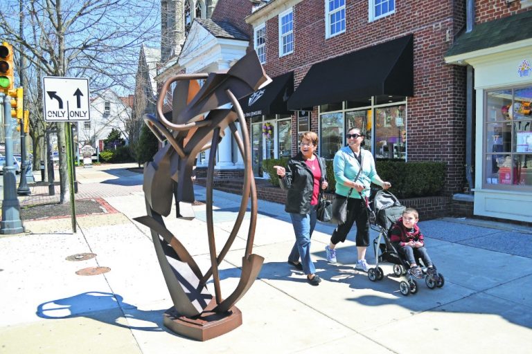 Residents wonder where their two bronze ladies went