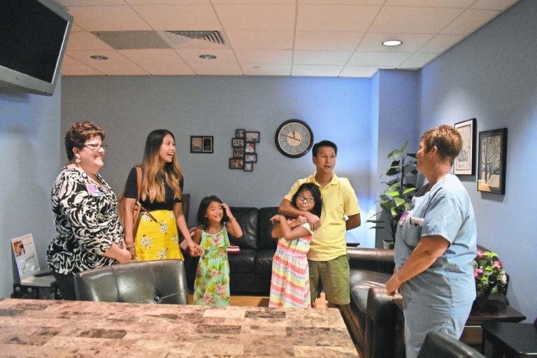 Cherry Hill family reunites with doctors, nurses at Voorhees hospital