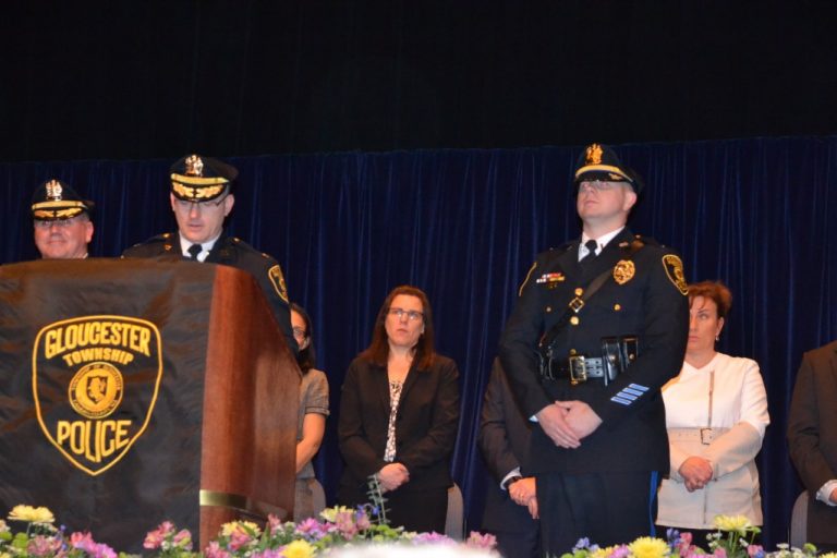 Police and citizens honored at eighth annual Gloucester Township Police Awards