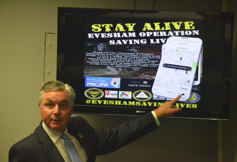 Fundraiser for Evesham Saving Lives designated driver program set for Feb. 4