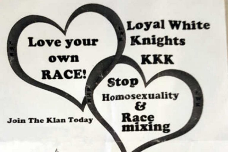 Cinnaminson residents receive KKK literature