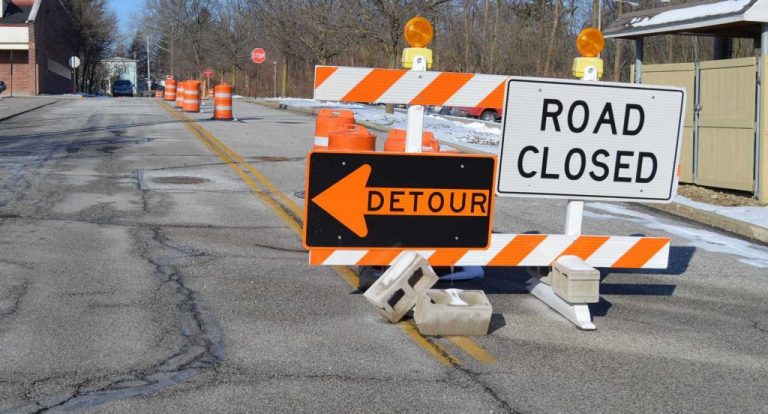 New Freedom Road closed for bridge repairs