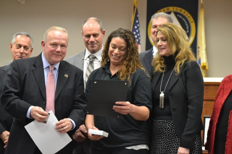 Evesham Township custodian ‘cleans up’ with township’s latest ‘Going the Extra Mile’ award