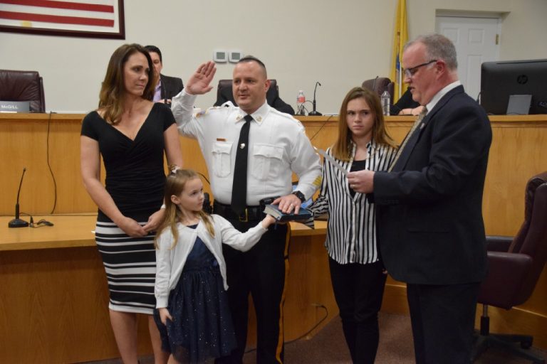 Richard Calabrese appointed as new Chief of Police for Cinnaminson Township