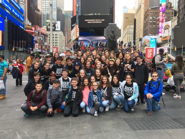 CRMS Drama Club Spends Memorable Day in NYC