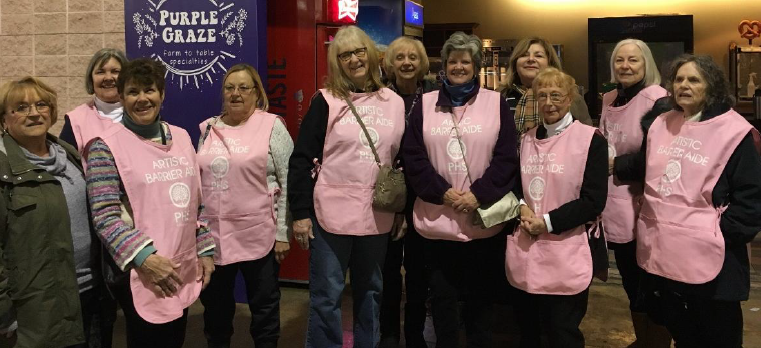 Members from Garden Club of Marlton volunteer at 2019 Philadelphia Flower Show